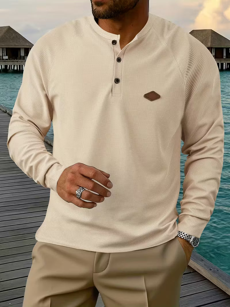 Beeckhoven™ | Modern Herenpoloshirt Met Wafelstructuur