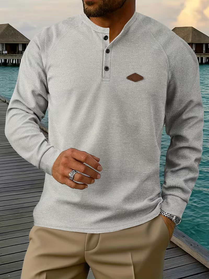 Beeckhoven™ | Modern Herenpoloshirt Met Wafelstructuur