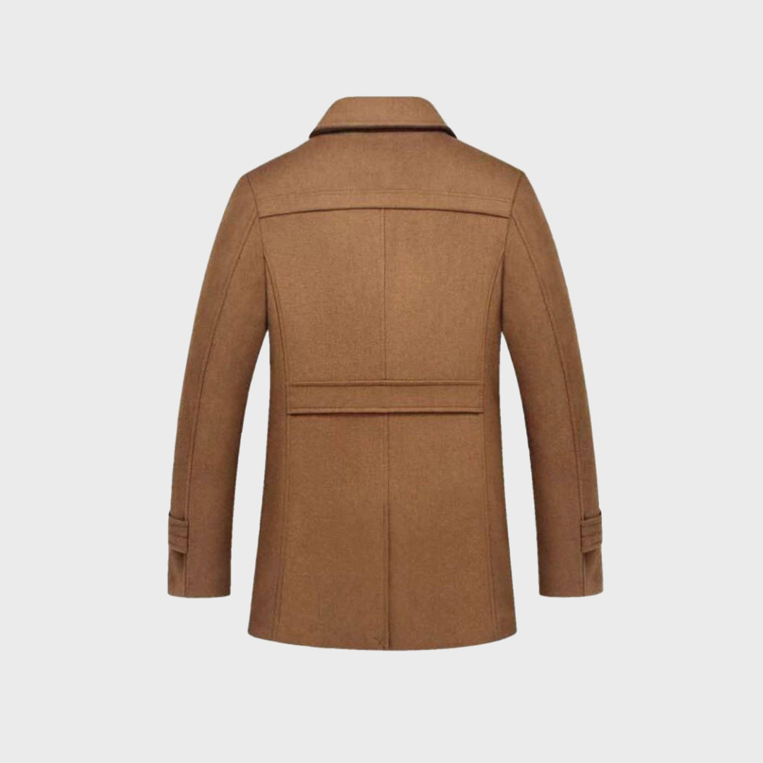 Beeckhoven™ | Luxe Wollen Herenjas – Klassiek & Warm