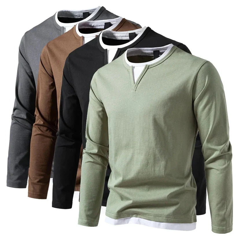 Ryan™ | T-shirt met lange mouwen