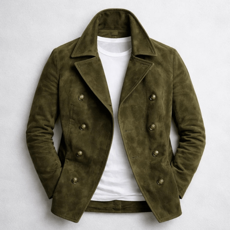 Beeckhoven™ | Elegante Suede Herenjas