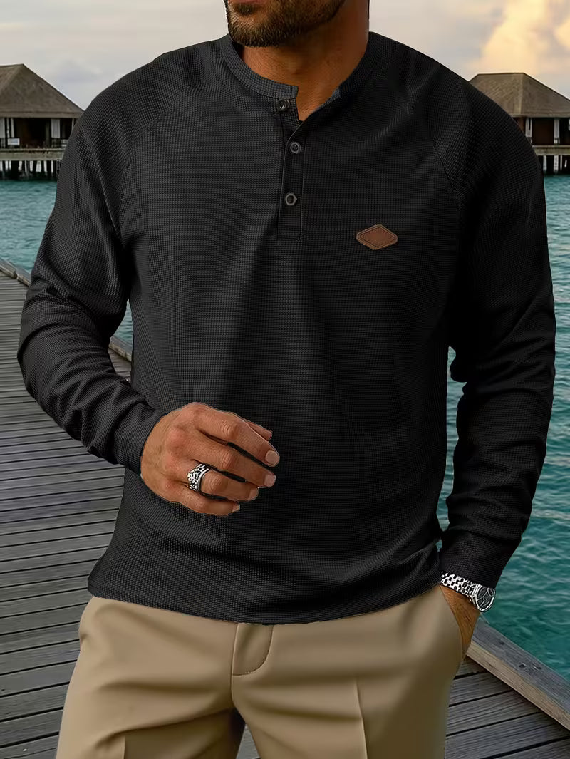 Beeckhoven™ | Modern Herenpoloshirt Met Wafelstructuur