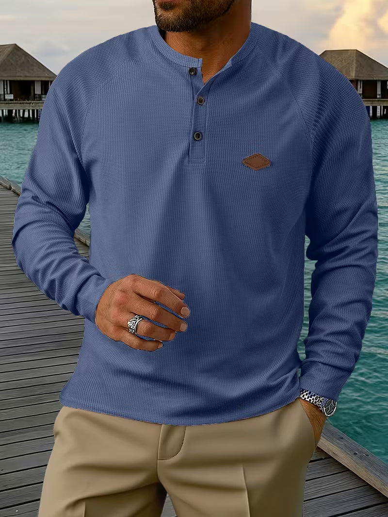 Beeckhoven™ | Modern Herenpoloshirt Met Wafelstructuur