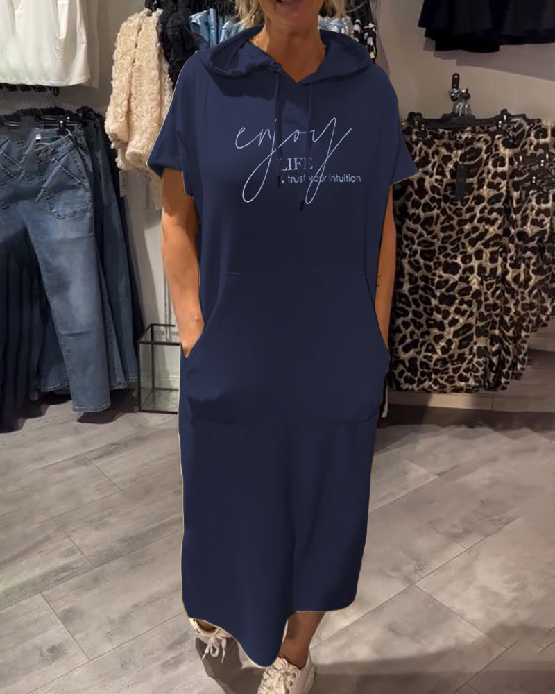 Beeckhoven™ | Casual Hoodie-jurk
