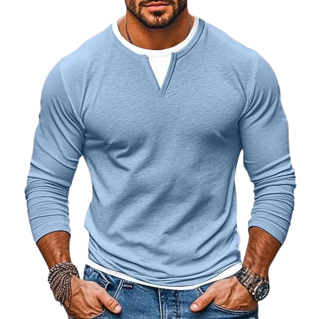 Beeckhoven™ | Stoer Heren Shirt Met Lange Mouwen