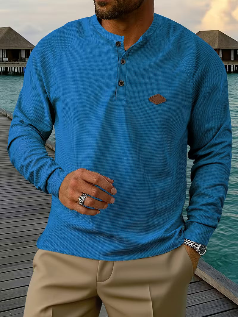 Beeckhoven™ | Modern Herenpoloshirt Met Wafelstructuur