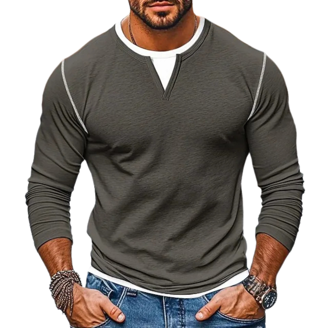 Beeckhoven™ | Stoer Heren Shirt Met Lange Mouwen