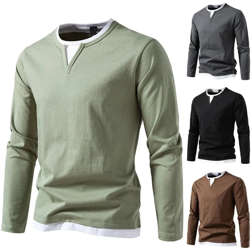 Ryan™ | T-shirt met lange mouwen