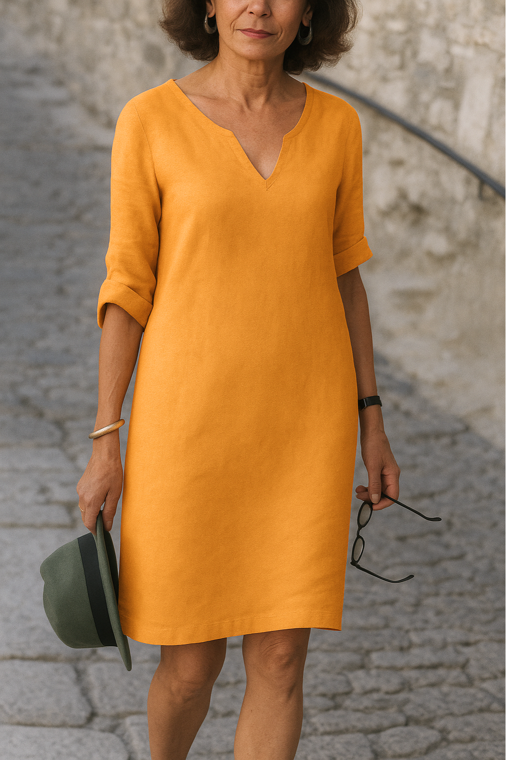 Beeckhoven™ | Elegante Jurk Met V-Hals