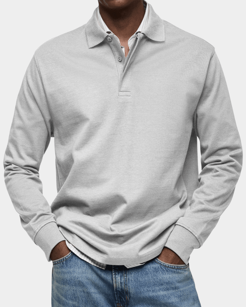 Beeckhoven™ | Casual Poloshirt Met Lange Mouwen