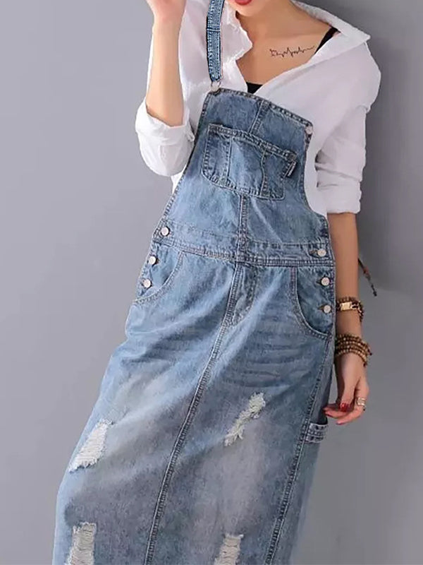 Jasmine™ | VINTAGE DENIM OVERALL