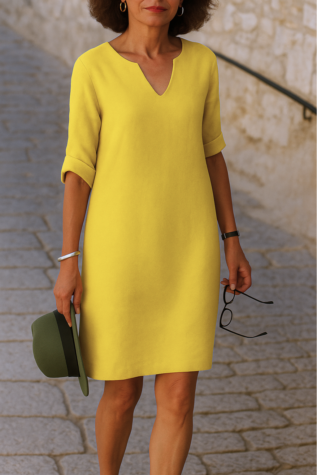 Beeckhoven™ | Elegante Jurk Met V-Hals