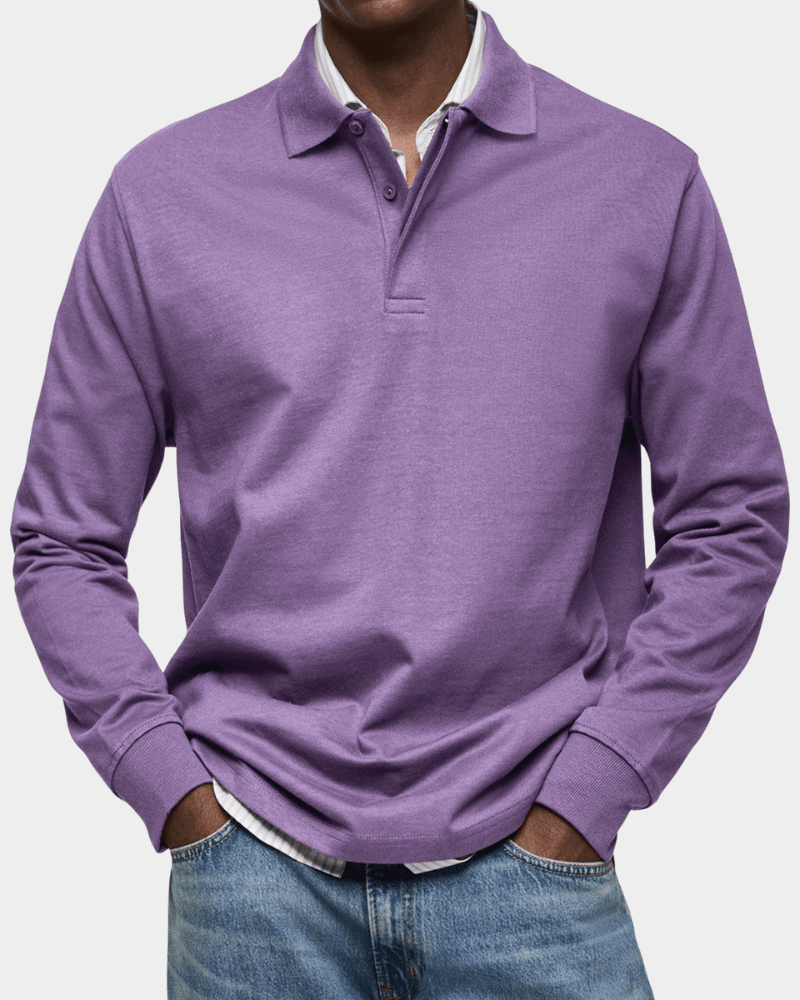 Beeckhoven™ | Casual Poloshirt Met Lange Mouwen
