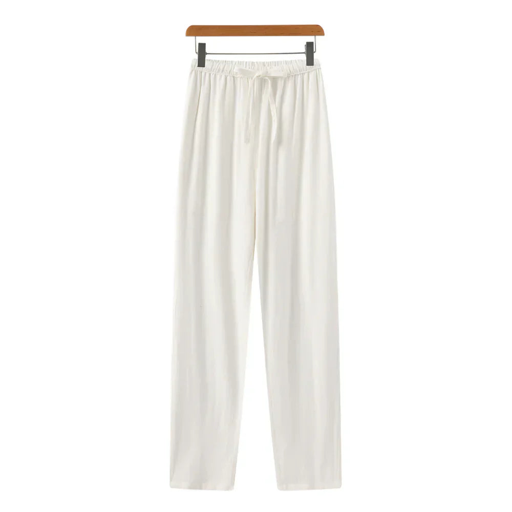 Linnen Slim Fit Pantalon