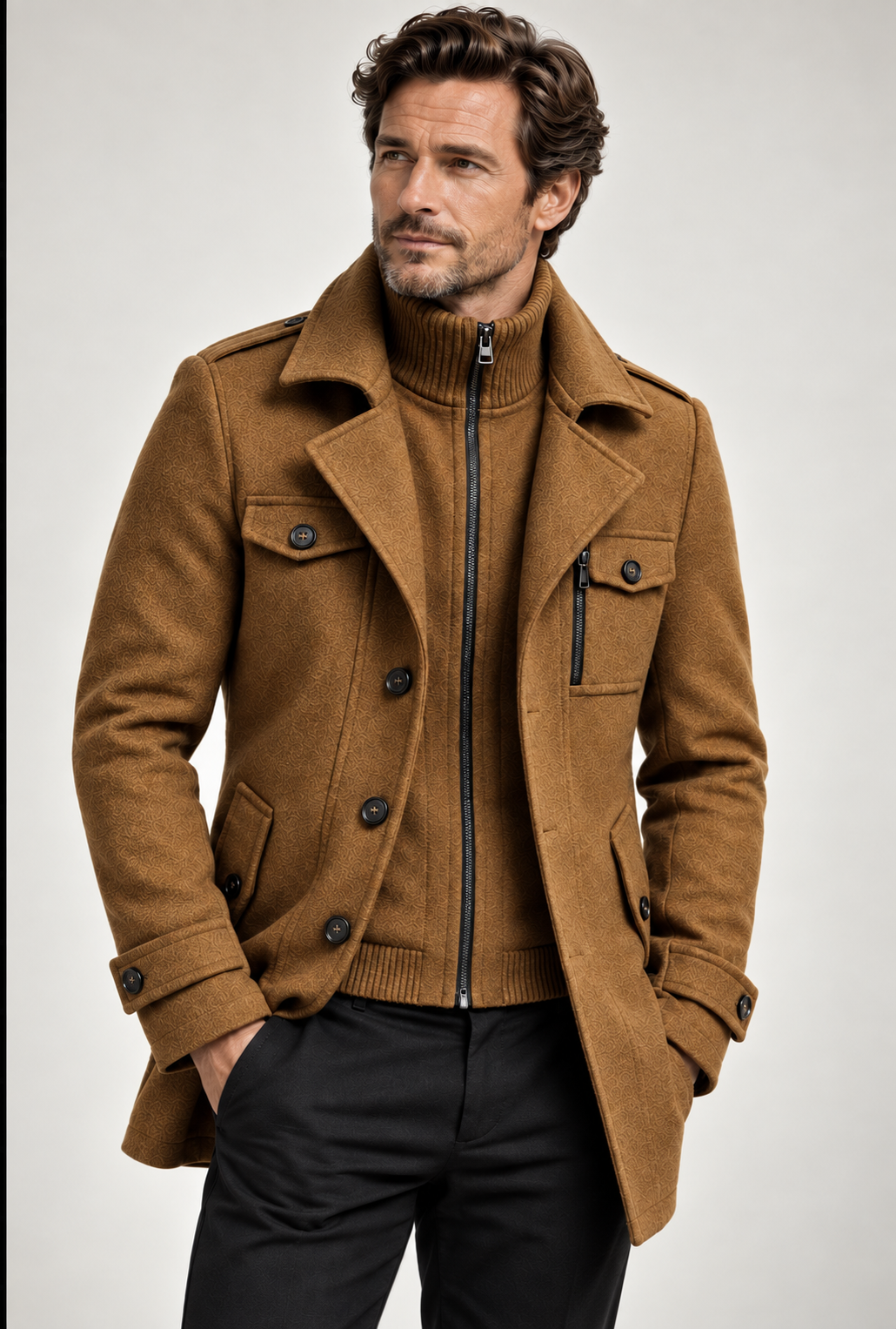 Beeckhoven™ | Premium Wollen Winterjas