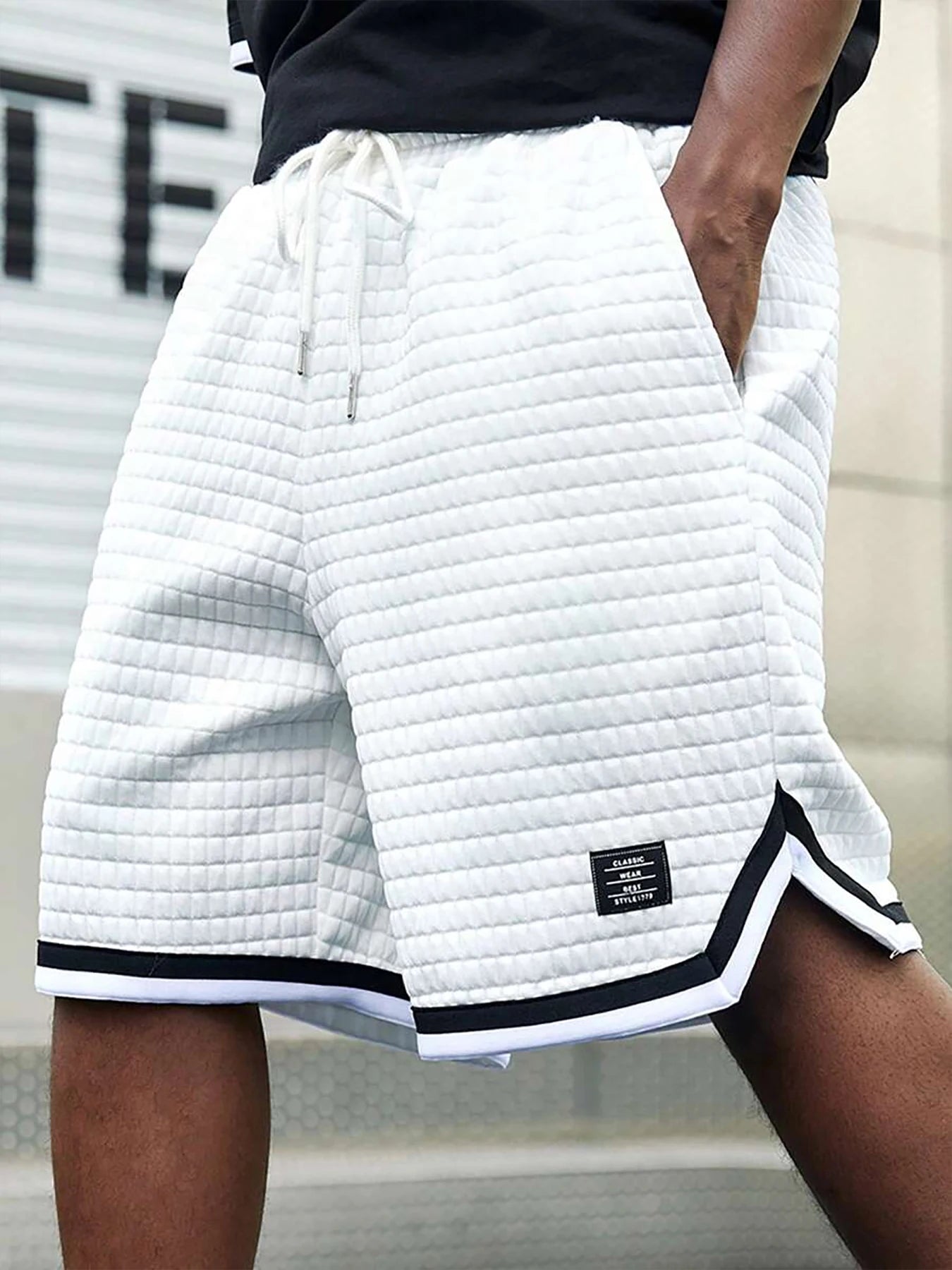 Beeckhoven™ | Moderne Heren Short Met Structuur
