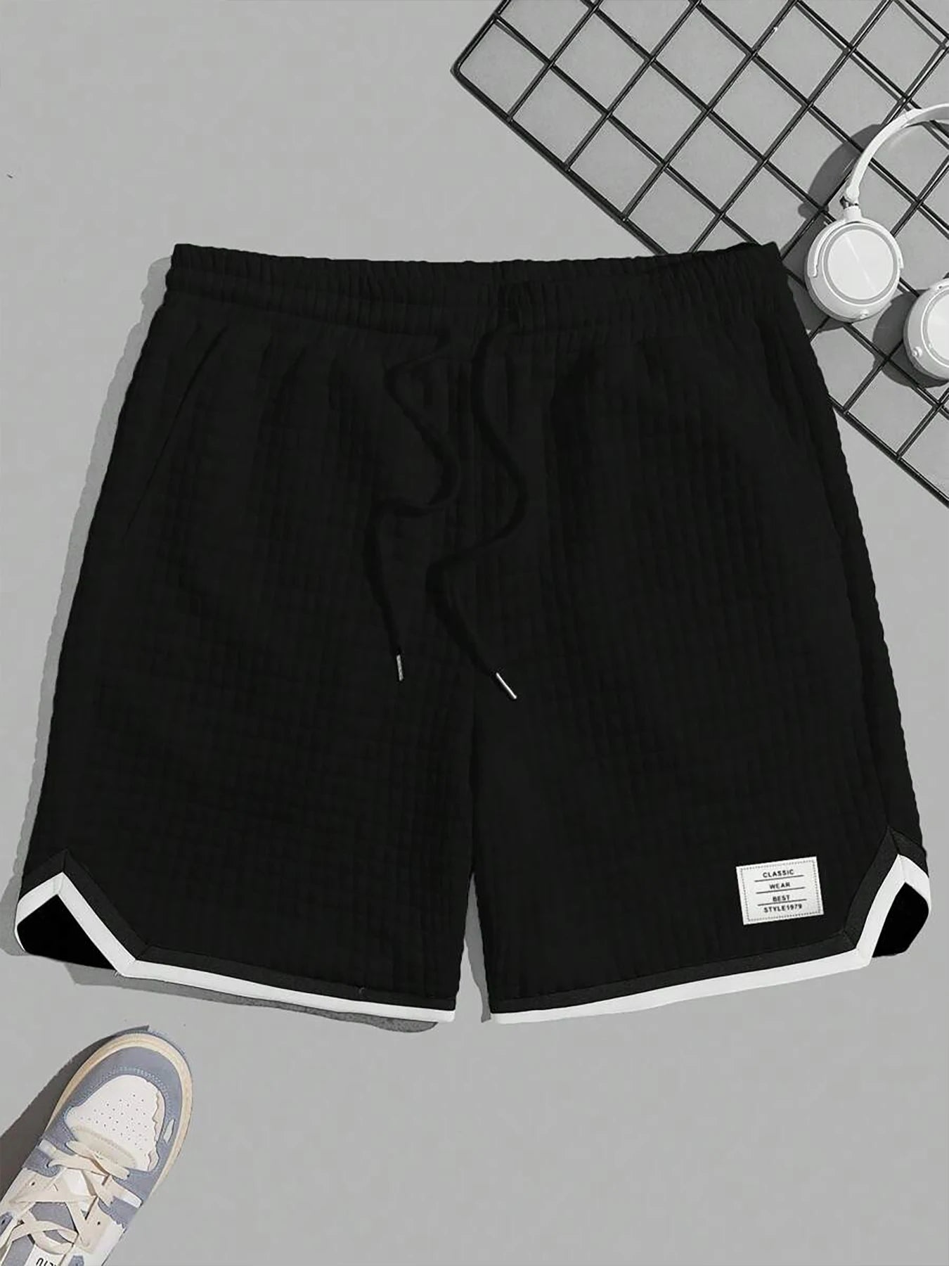 Beeckhoven™ | Moderne Heren Short Met Structuur