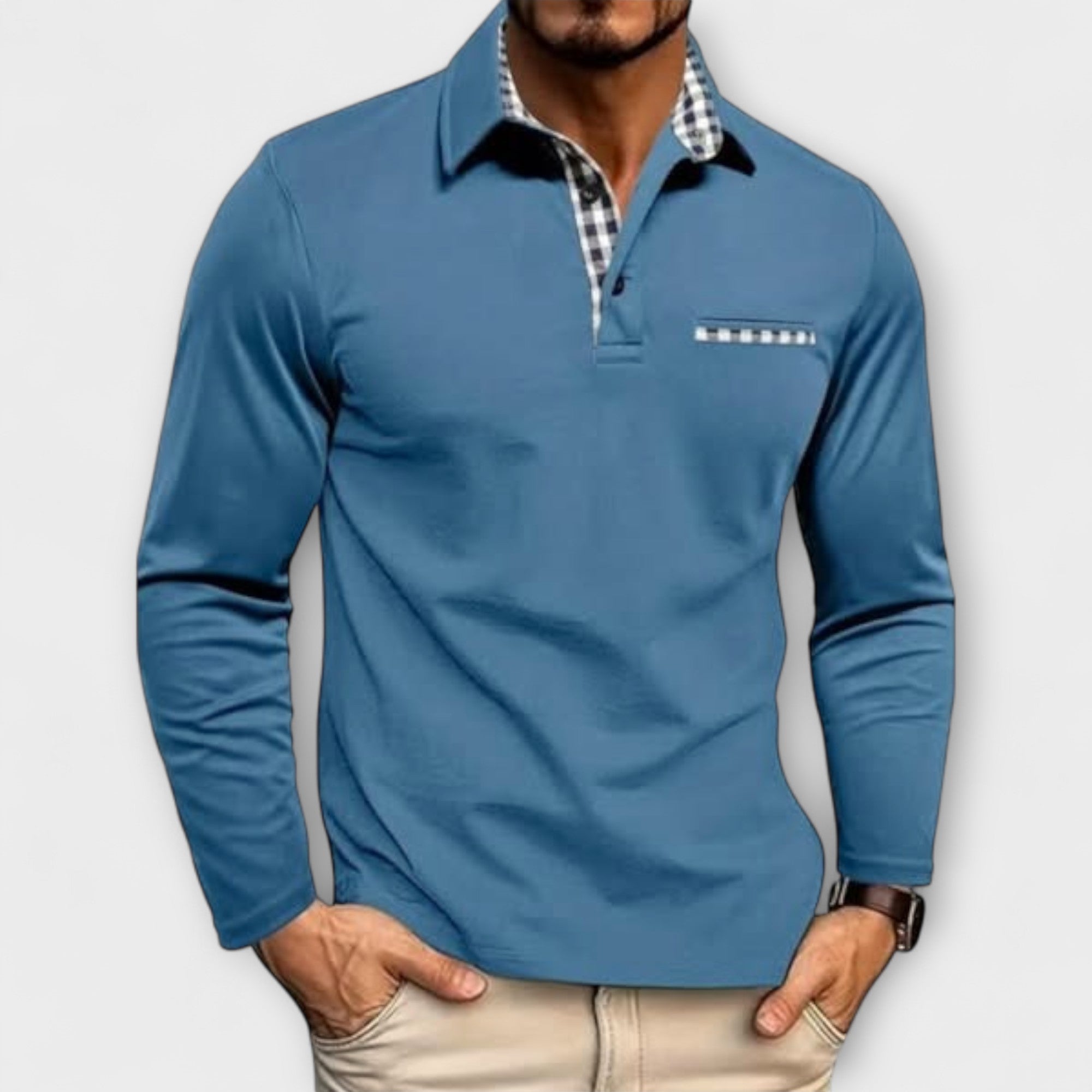 Beeckhoven™ | Klassiek Poloshirt Met Lange Mouwen