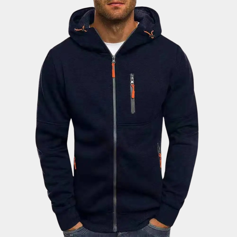 Beeckhoven™ | Stijlvolle Herenhoodie met Ritssluiting