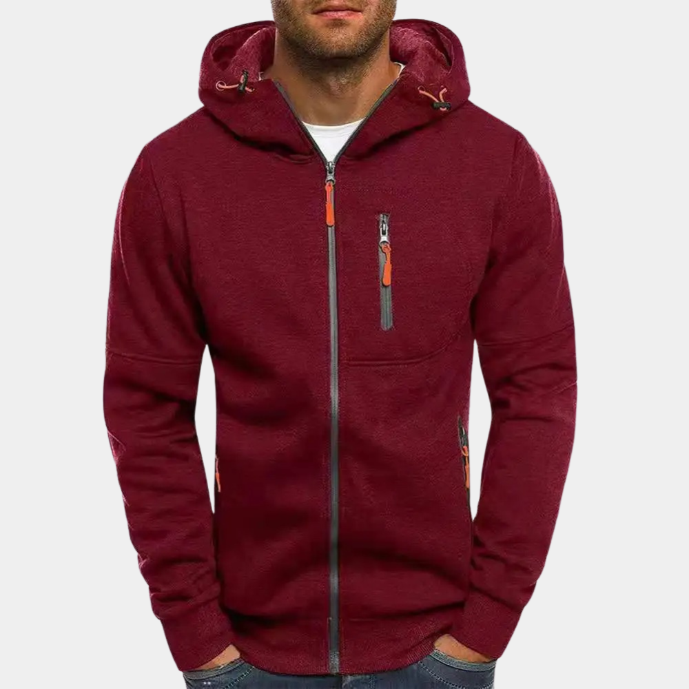 Beeckhoven™ | Stijlvolle Herenhoodie met Ritssluiting