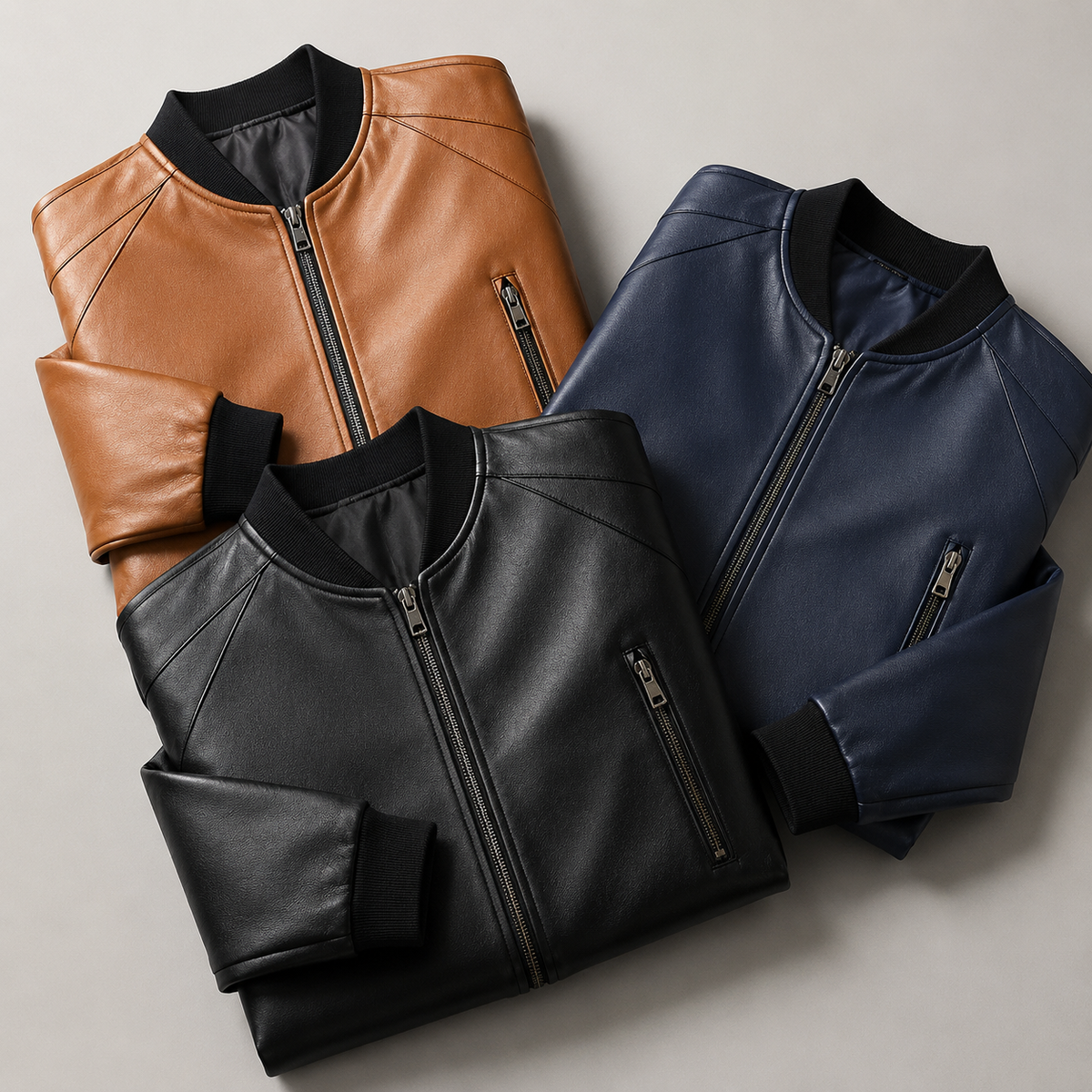 Beeckhoven™ | Klassiek Cognac Bomberjack