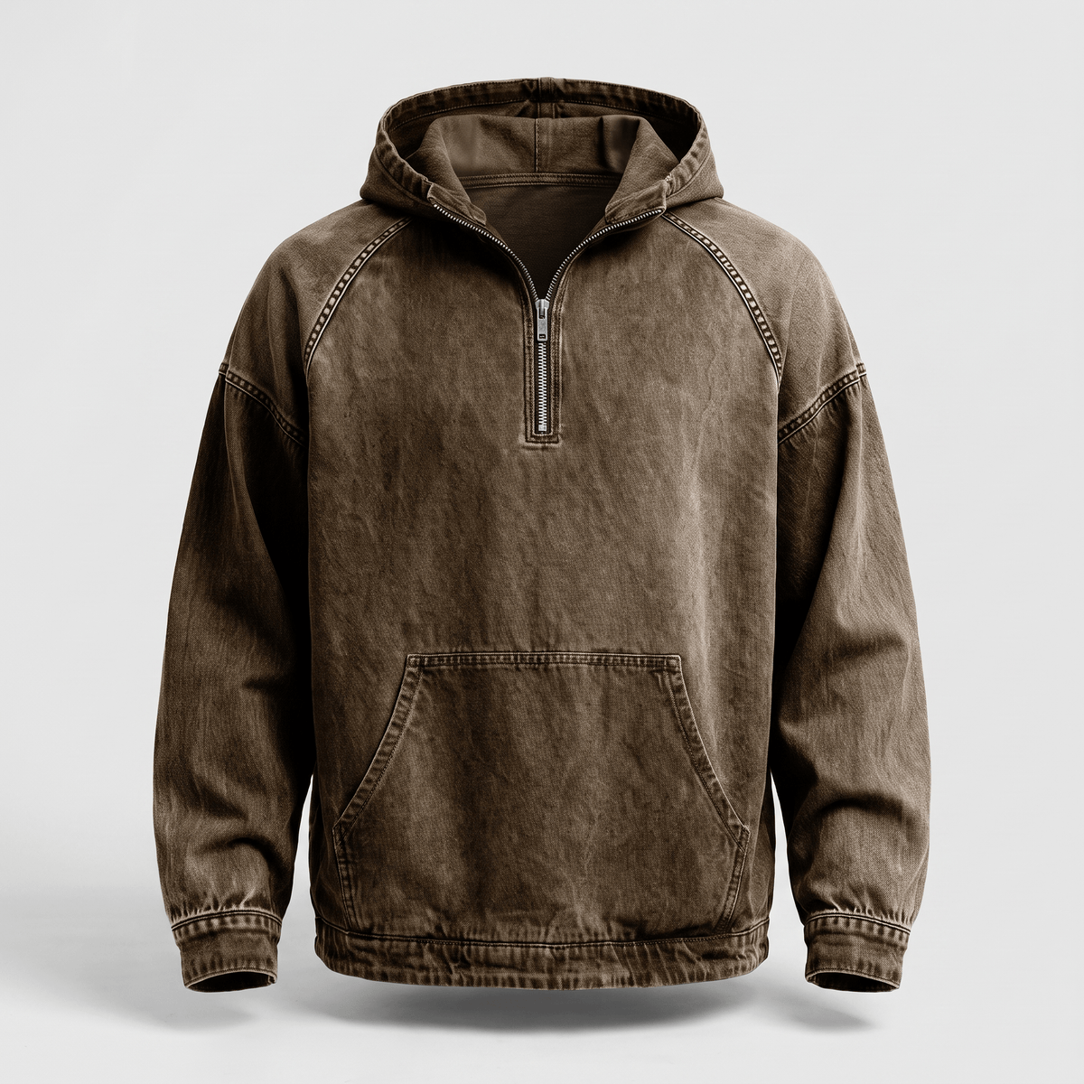 Beeckhoven™ | Vintage Heren Shirt Met Capuchon