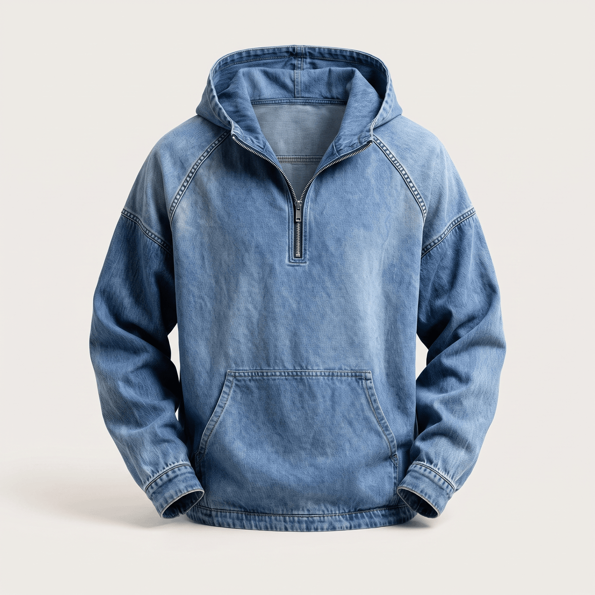 Beeckhoven™ | Vintage Heren Shirt Met Capuchon