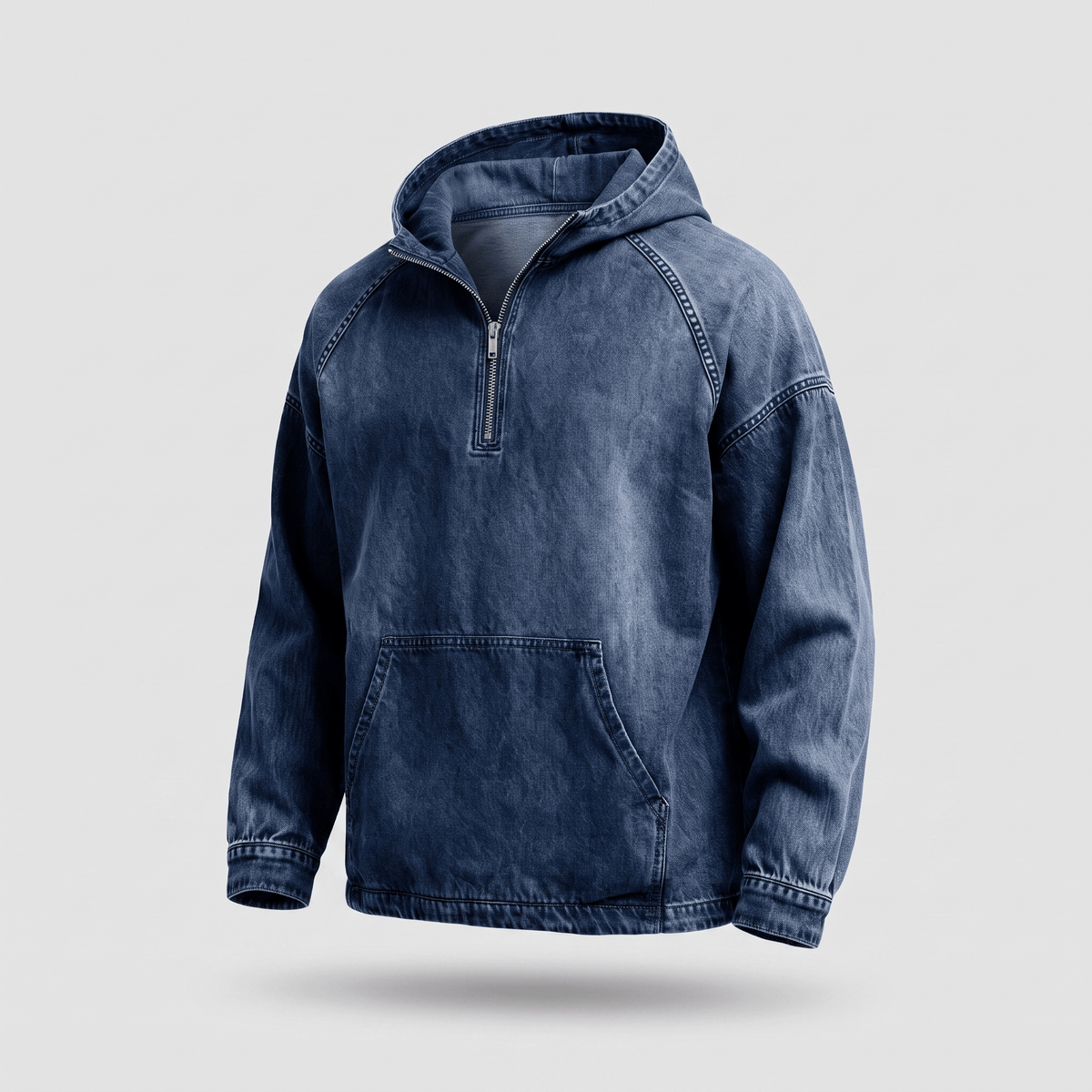 Beeckhoven™ | Vintage Heren Shirt Met Capuchon