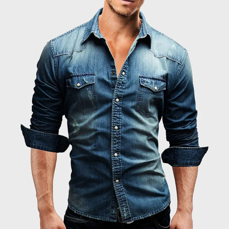 Beeckhoven™ | Denim Heren Overshirt