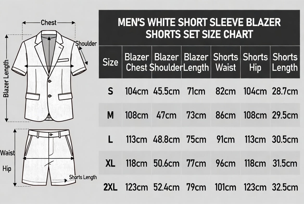 Beeckhoven™ | Luxe Heren Zomerset met Blazer en Short