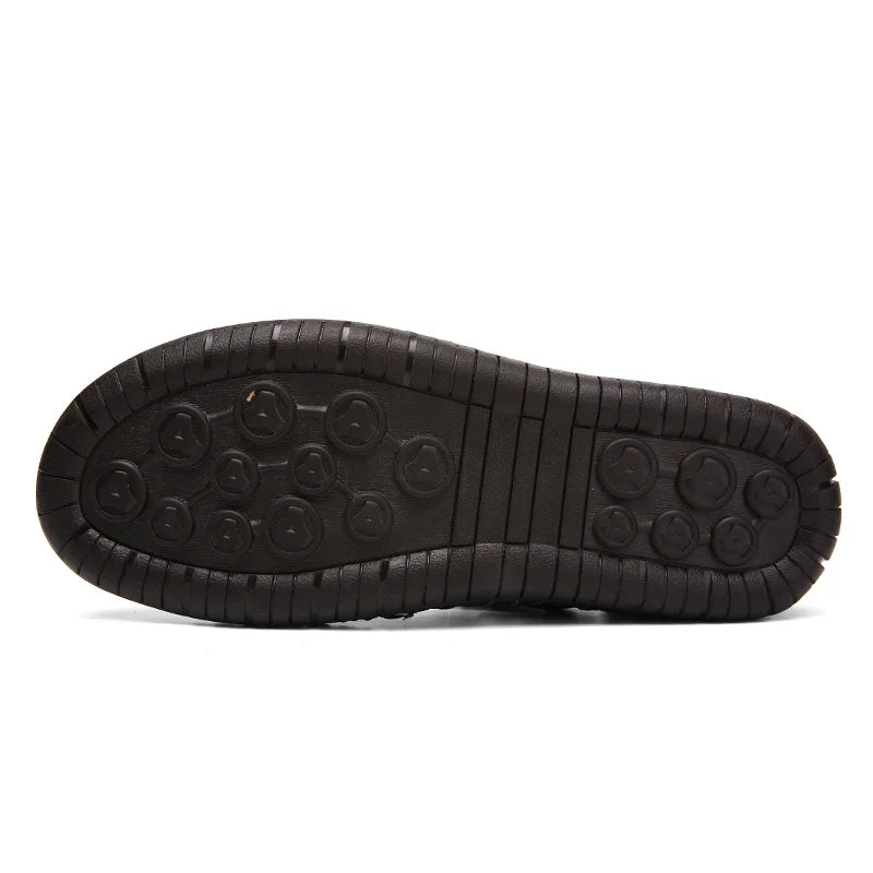 Beeckhoven™ | Klassieke Lederen Heren Sandalen