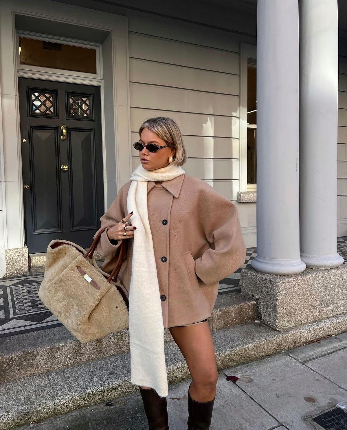 Jazzy™| Oversized Wollen Jas