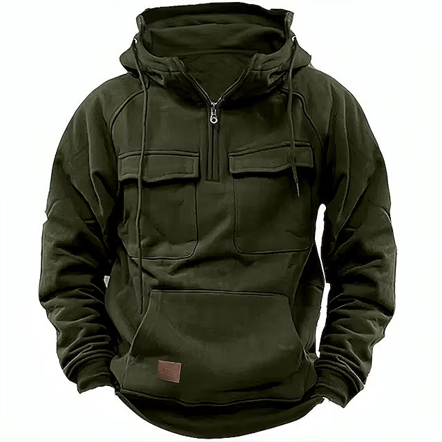 Daan | Casual hoodie met rits