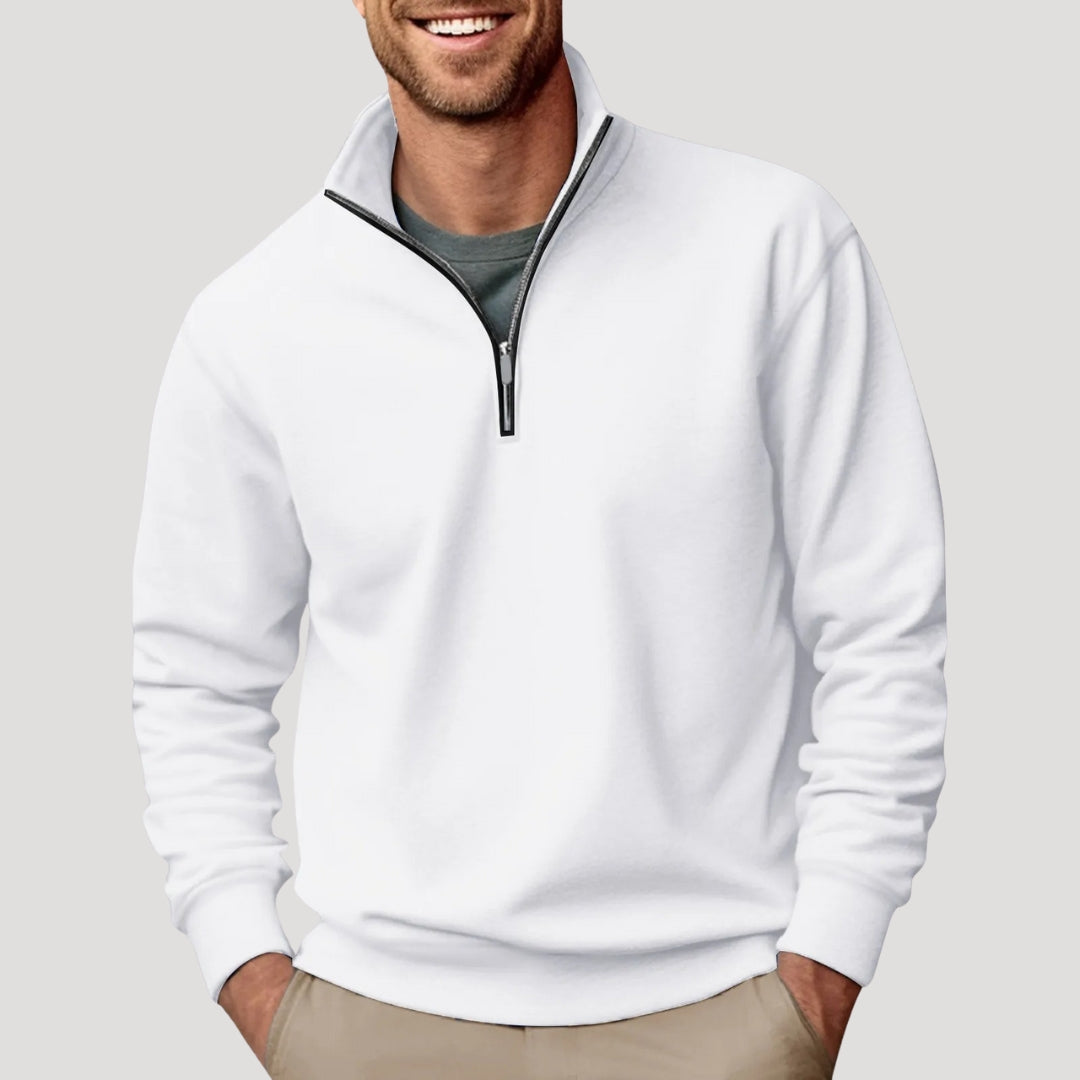 Beeckhoven™ | Casual Herentrui met kwartrits