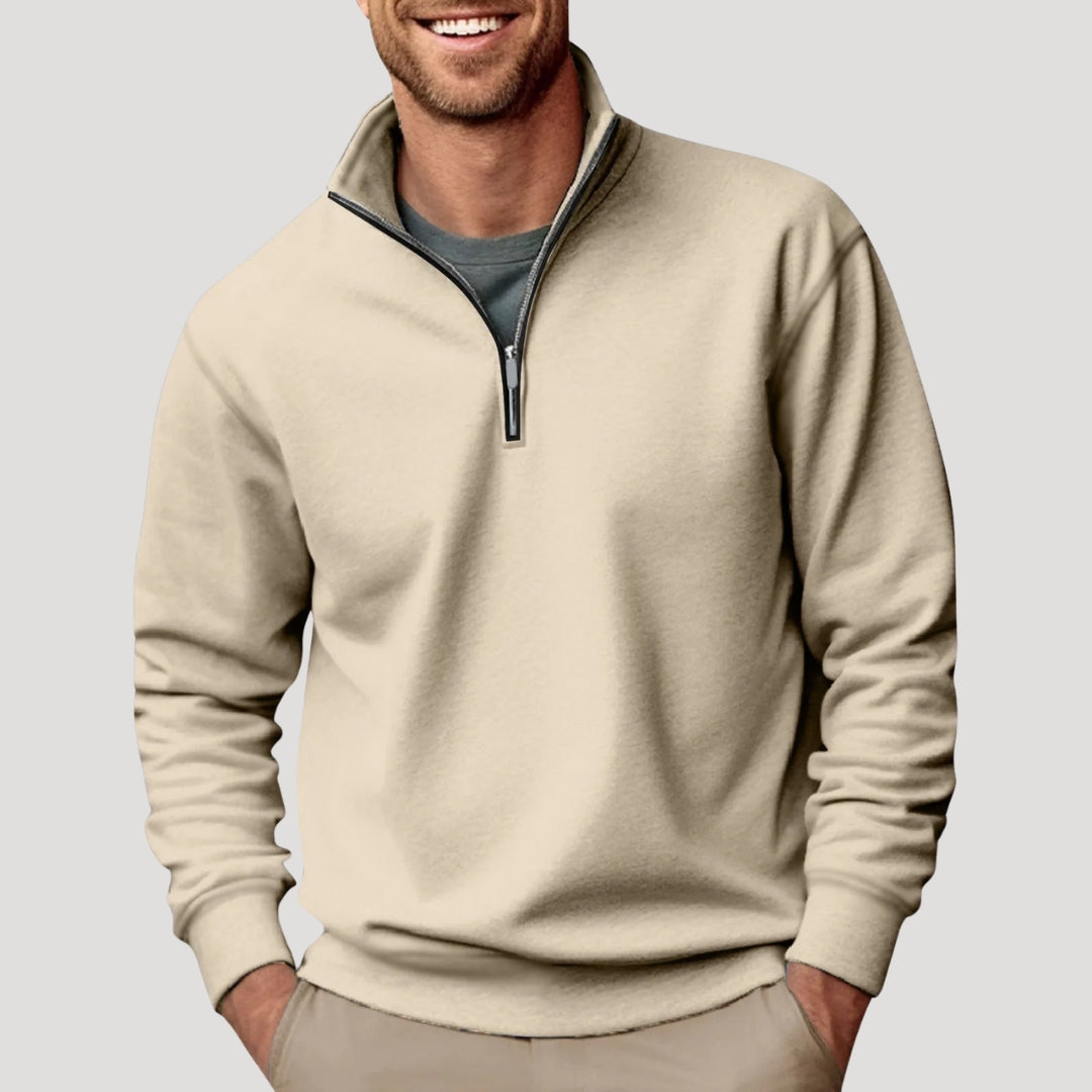 Beeckhoven™ | Casual Herentrui met kwartrits