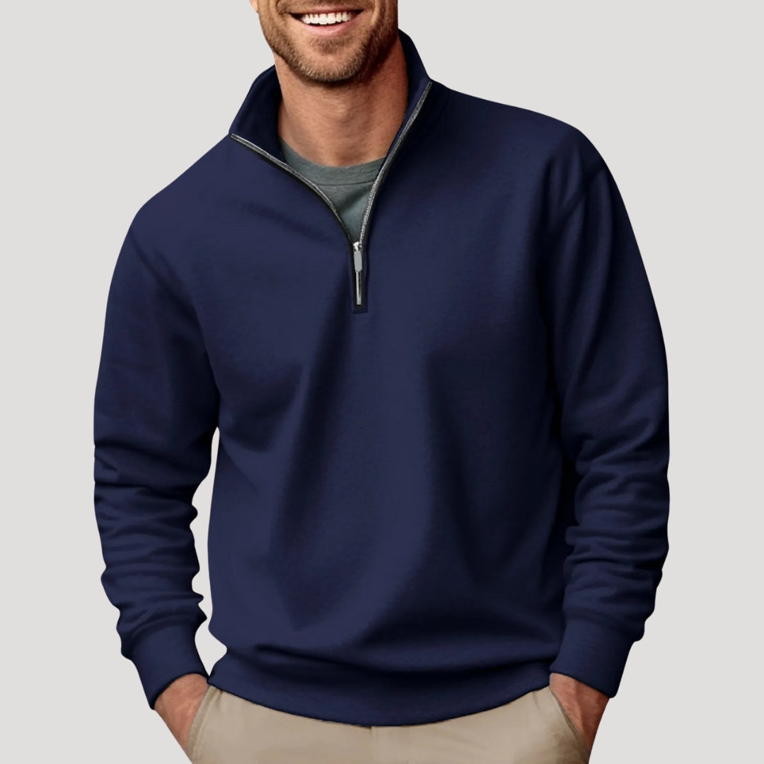 Beeckhoven™ | Casual Herentrui met kwartrits