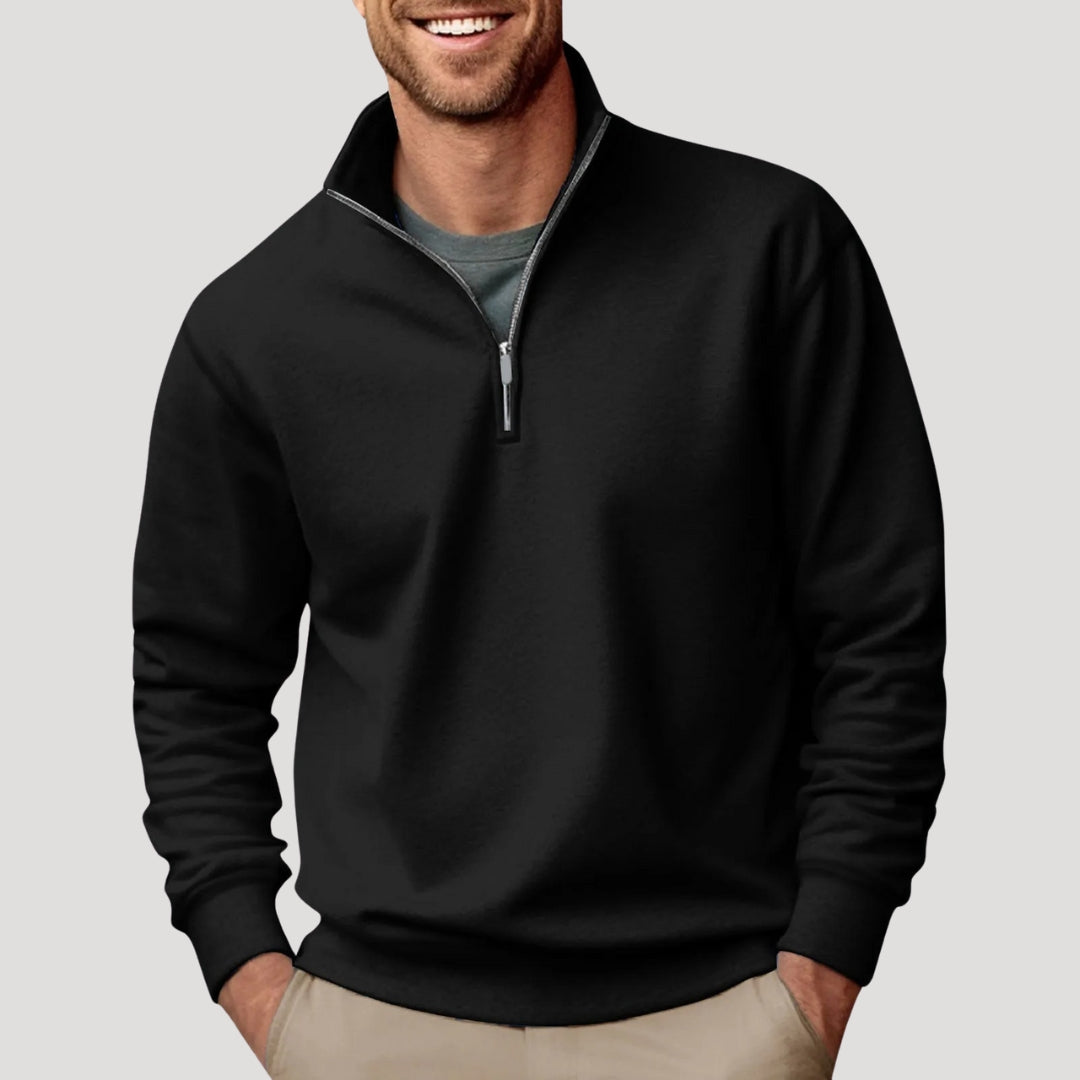 Beeckhoven™ | Casual Herentrui met kwartrits