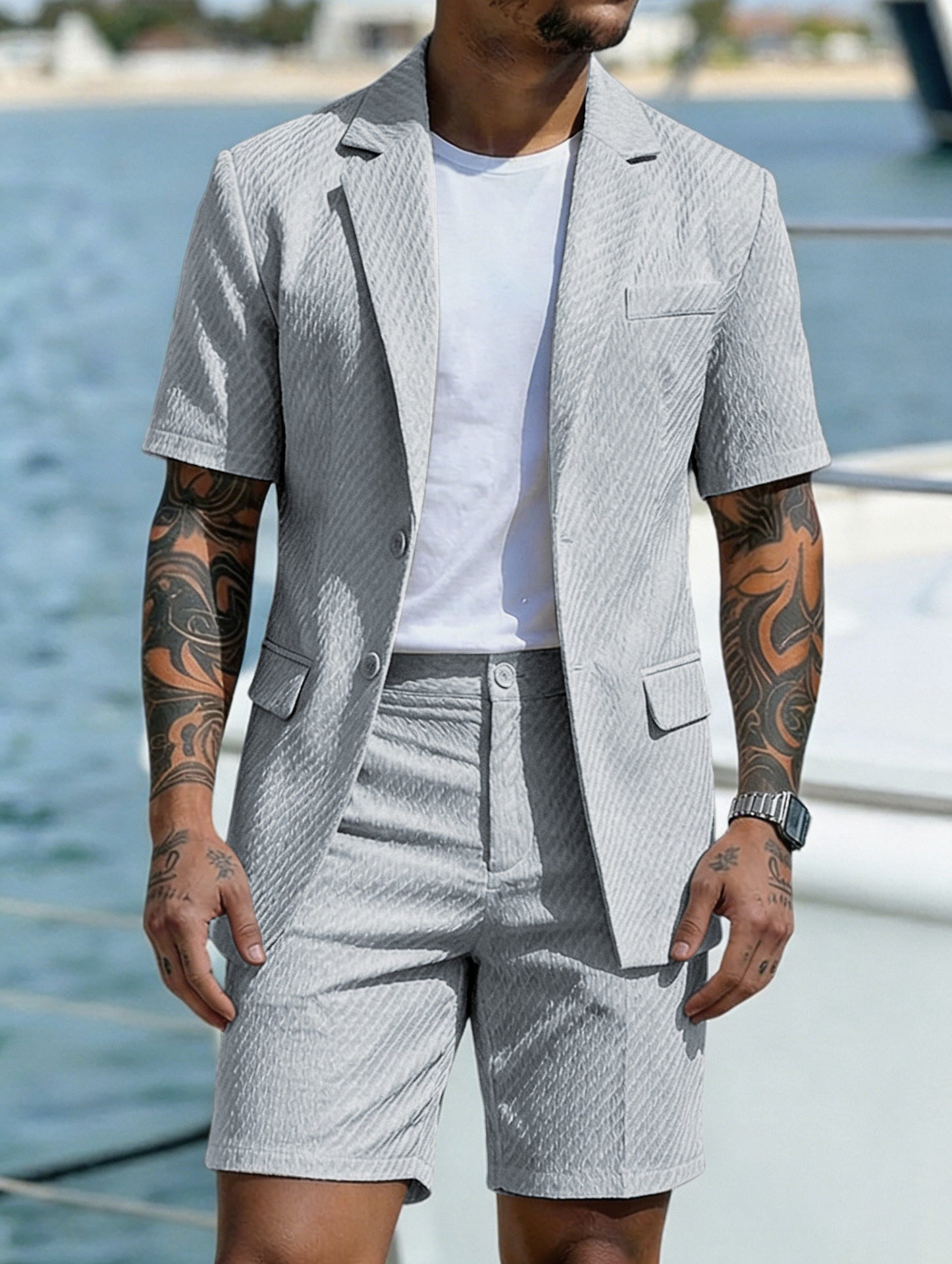 Beeckhoven™ | Luxe Heren Zomerset met Blazer en Short