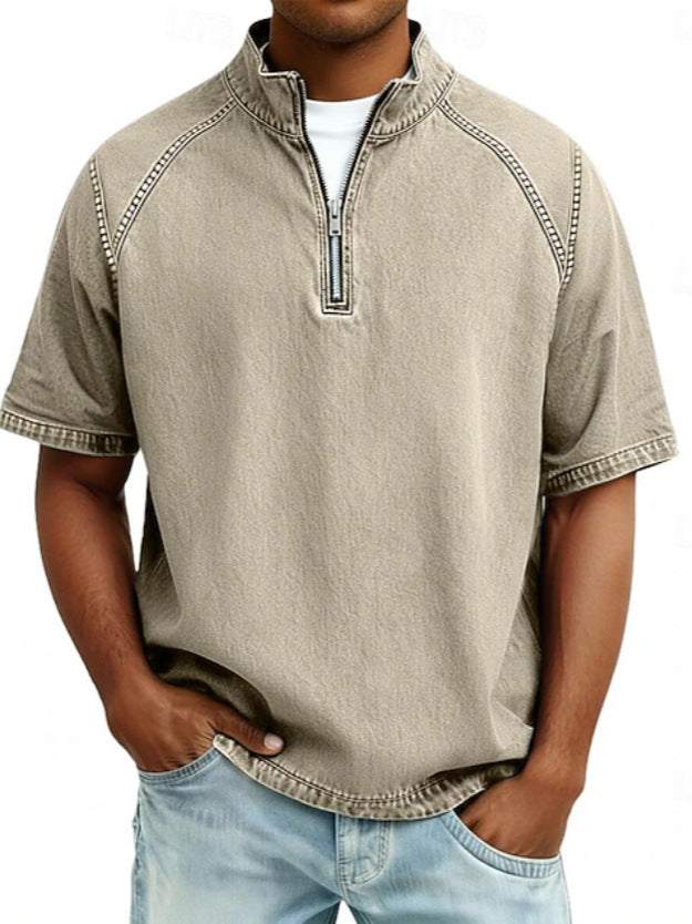 Beeckhoven™ | Tijdloos Heren Shirt Met Rits