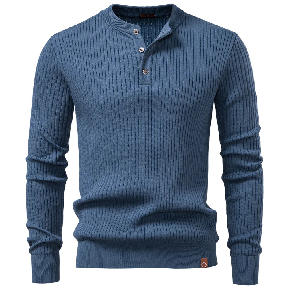 Beeckhoven™ | Casual Winter Poloshirt Met Knopen