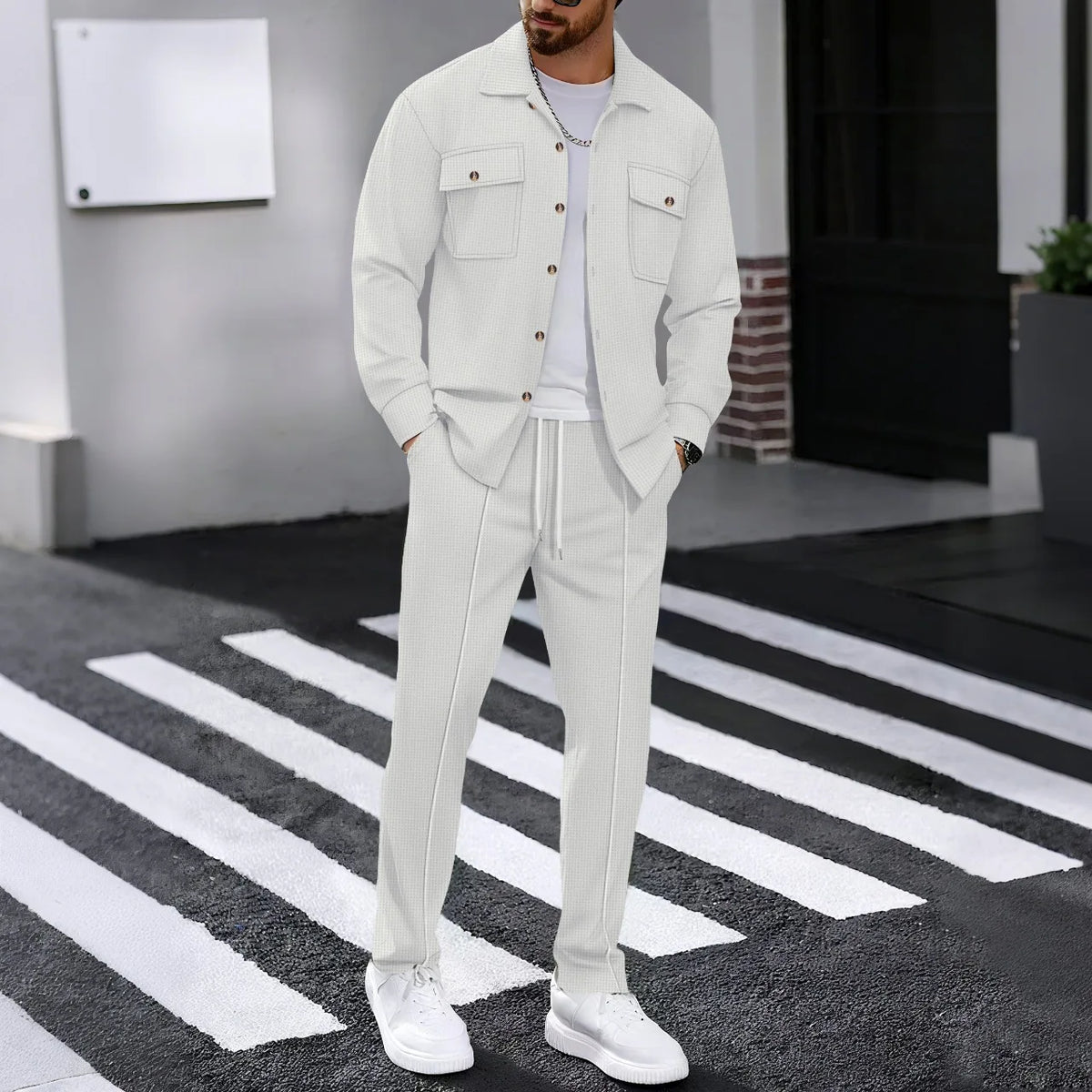Beeckhoven™ | Casual Heren Set – Snel Aangetrokken, Altijd Verzorgd