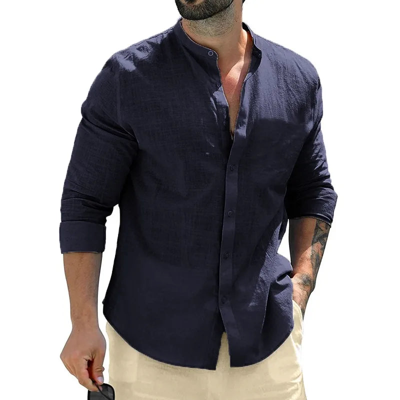 Finn™ | Luxe Linnen Overhemd