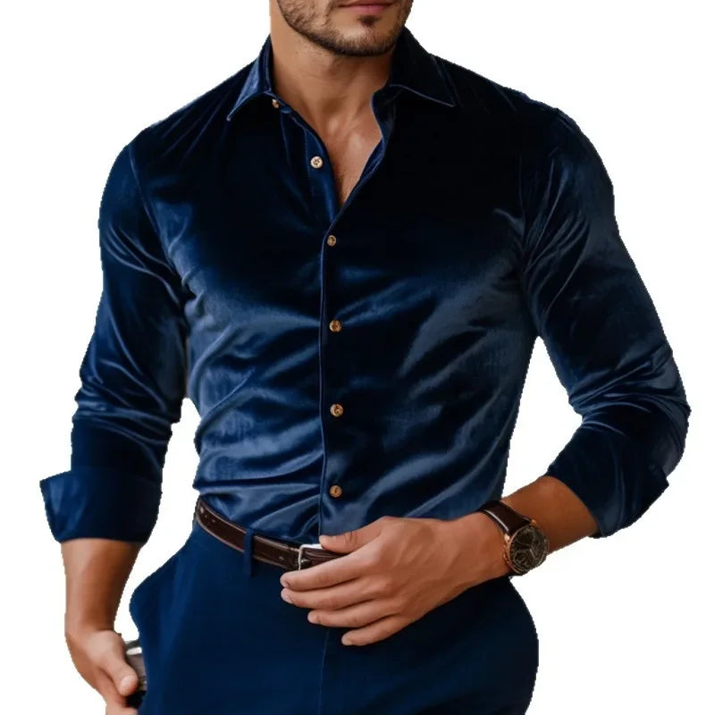 Beeckhoven™ | Casual Heren Overhemd Met Lange Mouwen