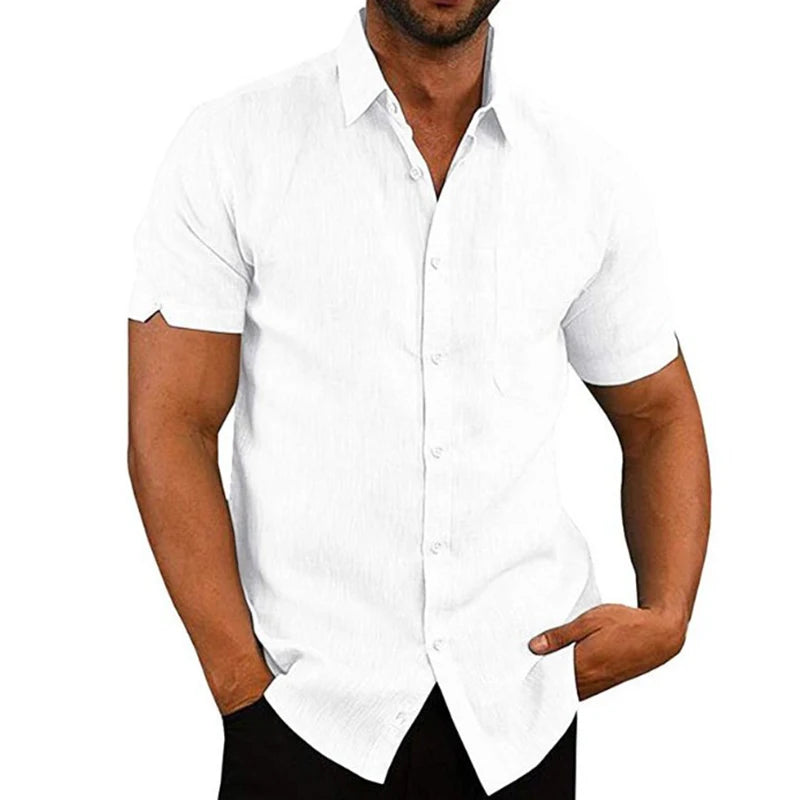 Beeckhoven™ | Ademend Linnen Heren Shirt