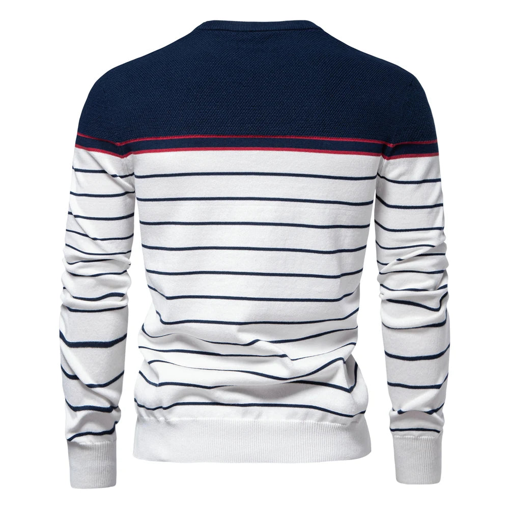 Beeckhoven™ | Heren Trui Met Streepdesign