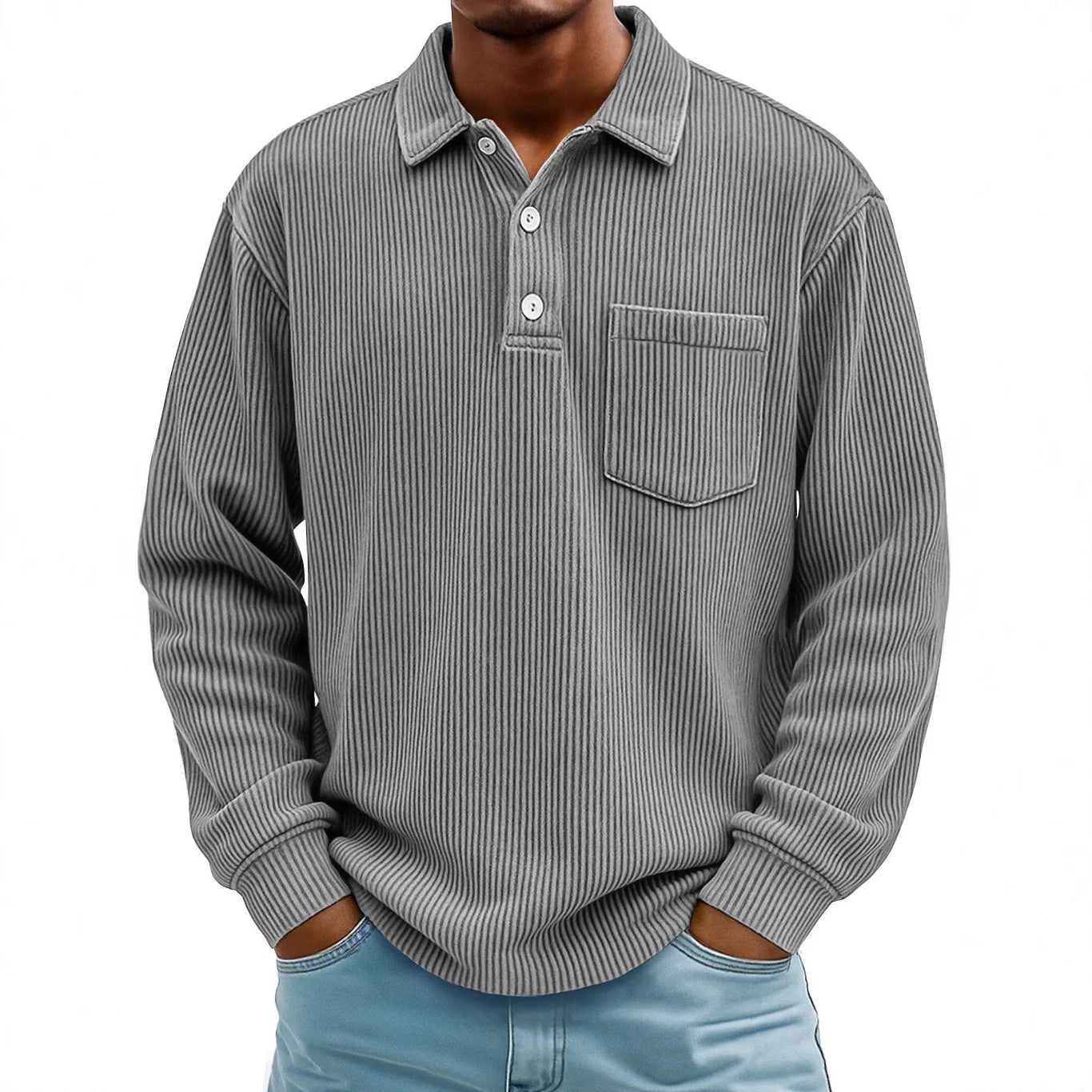 Beeckhoven™ | Heren Corduroy Sweatshirt