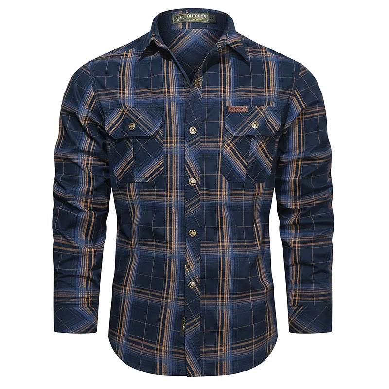 Beeckhoven™ | Geruit Heren Overshirt