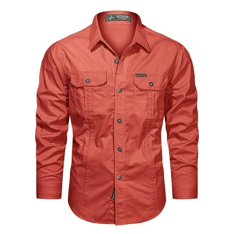 Beeckhoven™ | Katoenen Shirt Met Lange Mouwen