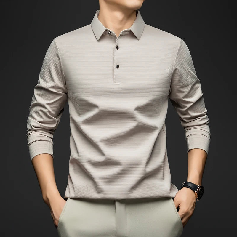 Beeckhoven™ | Casual Winter Poloshirt Met Knopen