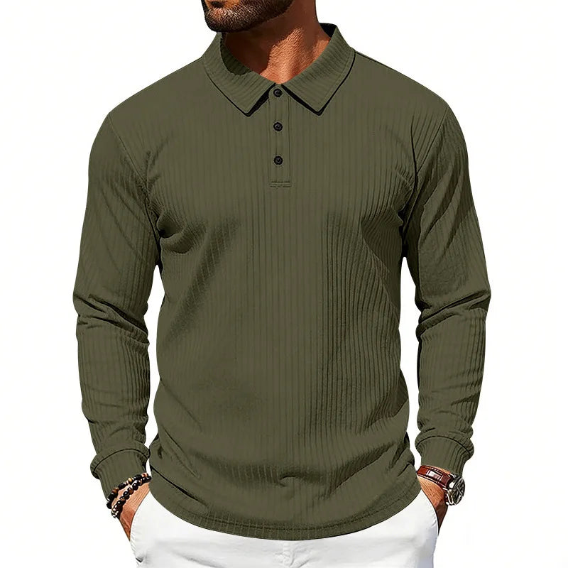 Beeckhoven™ | Heren Poloshirt Met Knoopdesign